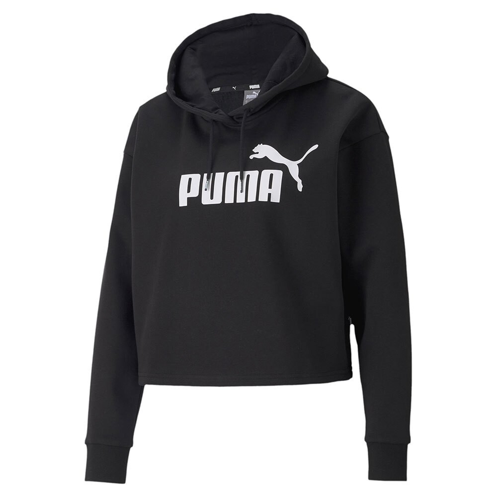 

Худи Puma Essential Cropped Logo, черный