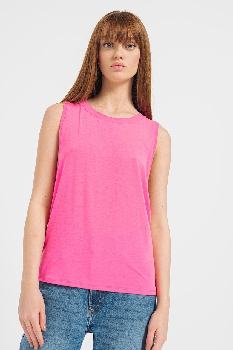 

Укороченный топ с лиоцеллом Gap, фуксия