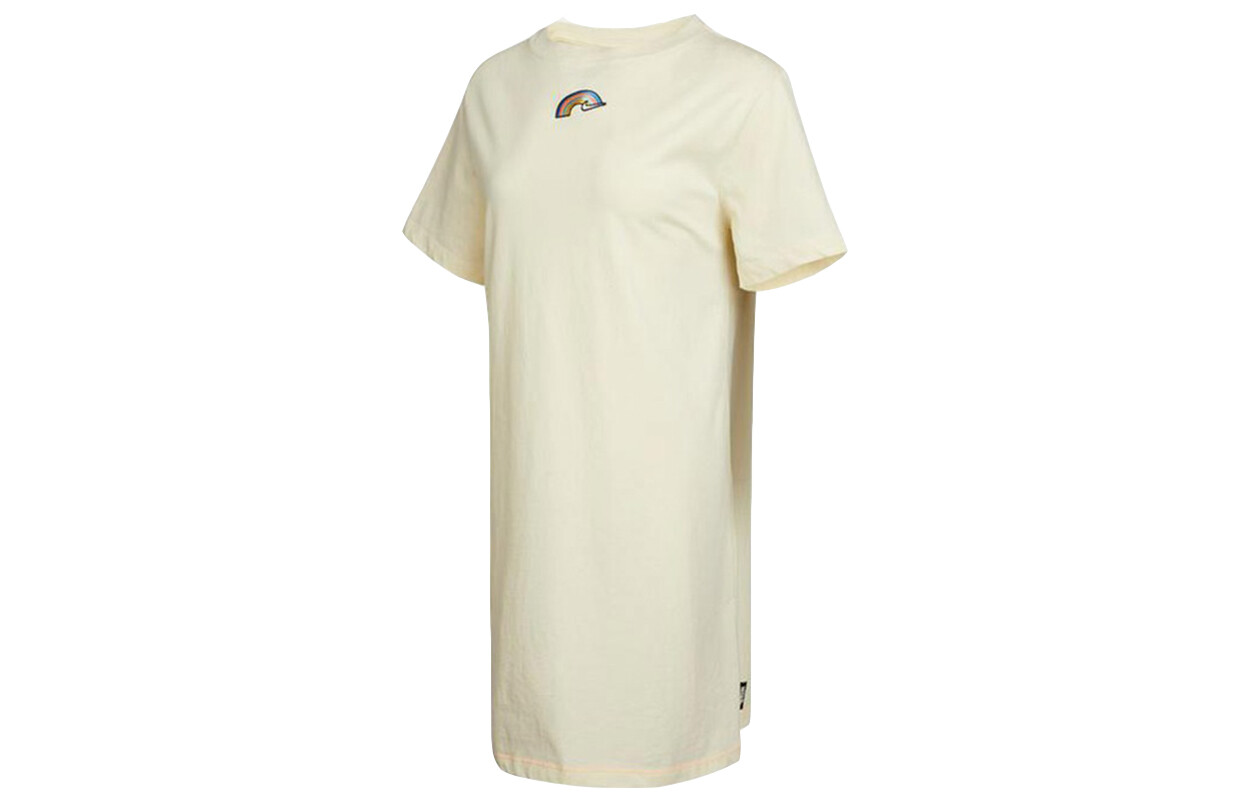 

Платье с короткими рукавами женское, цвет Off White Nike