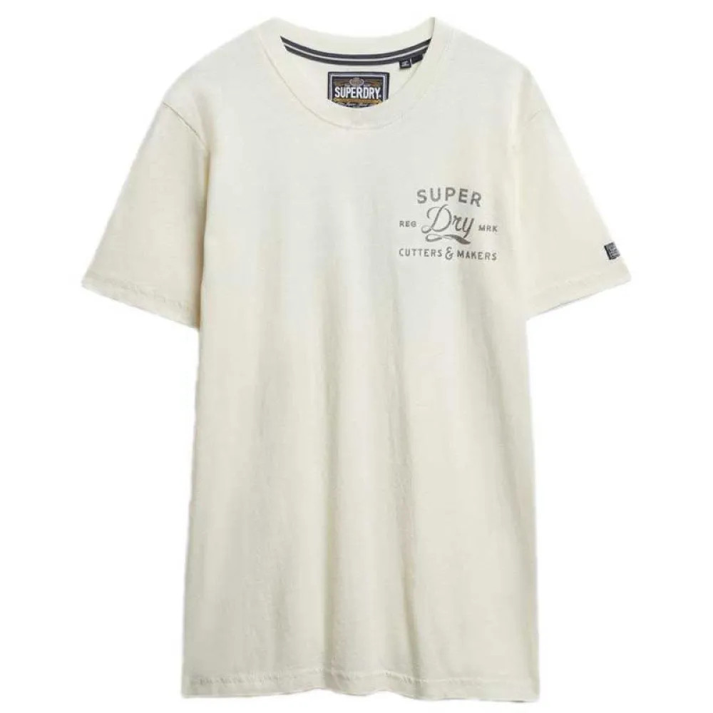 

Футболка с коротким рукавом Superdry Cutters And Makers Relaxed Fit, белый