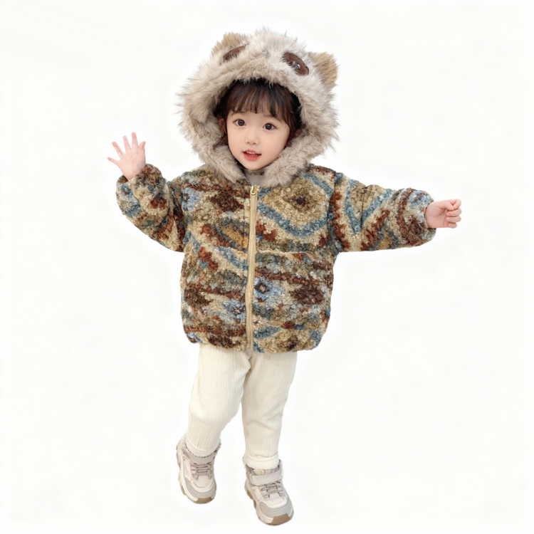 Утепленная куртка для детей 3-7 лет PROTECTCAMEL, image color — фото 4