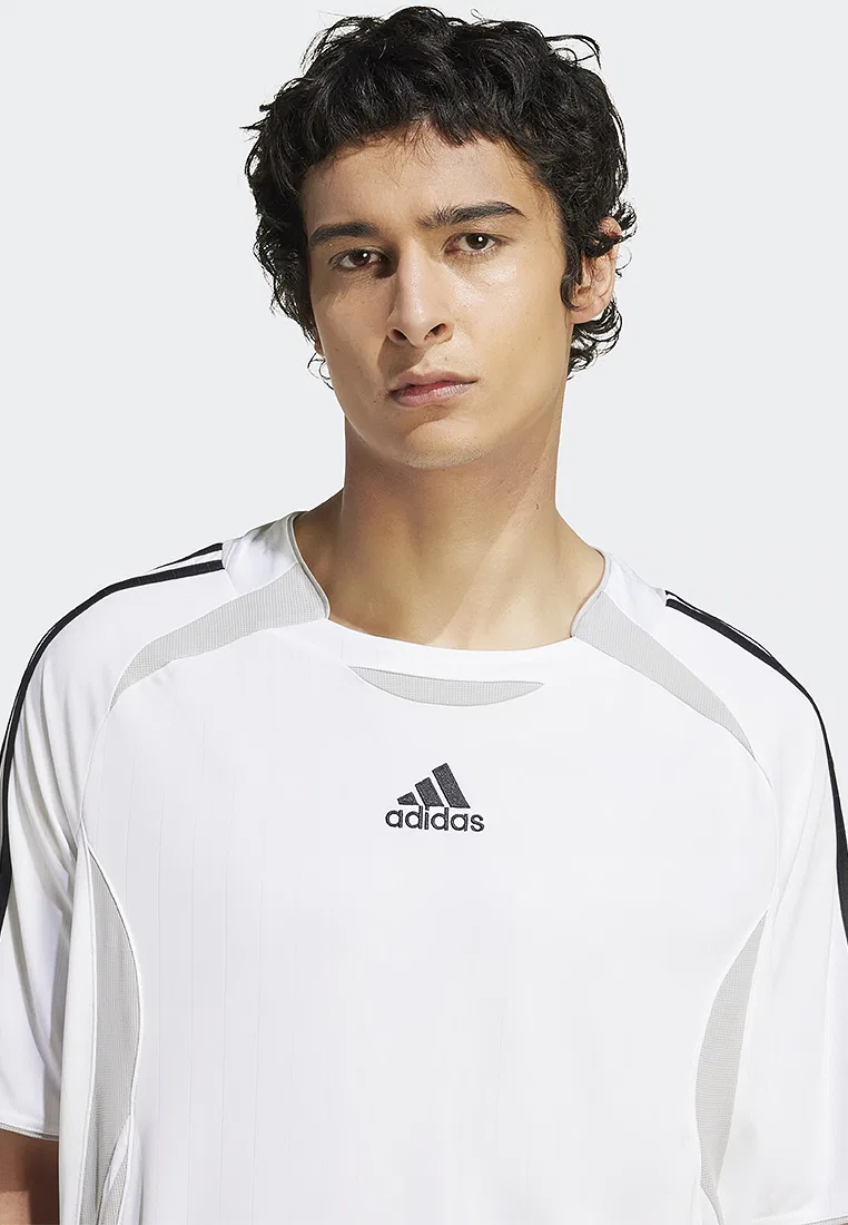 Футболка с коротким рукавом, Teamgeist Adicolor, Adidas, белый/черный — фото 3