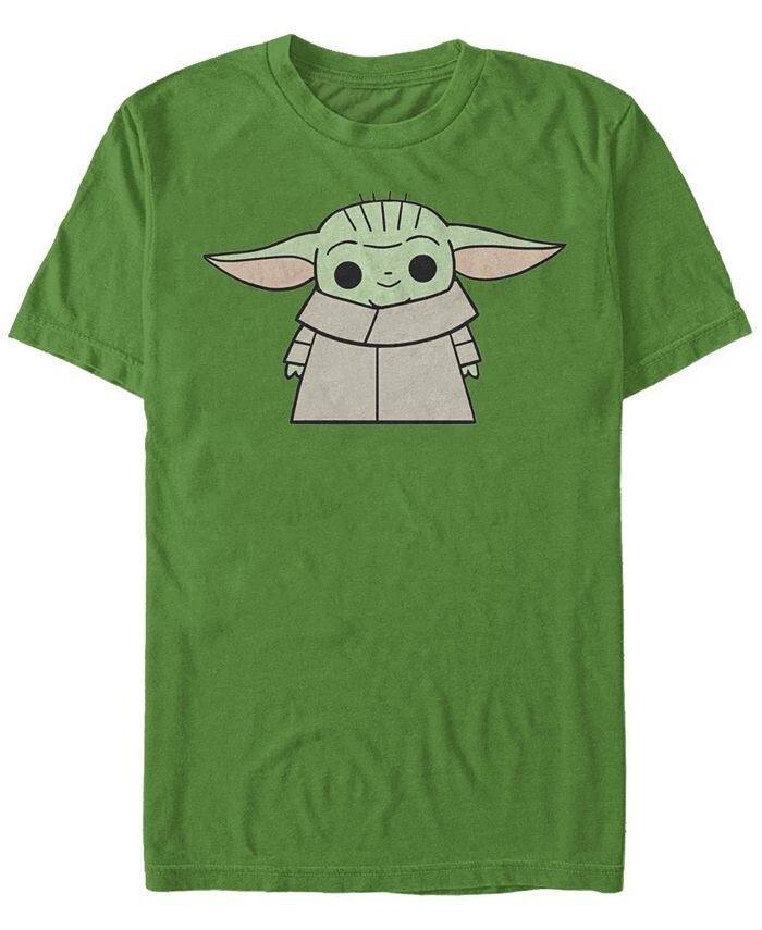 

Мужская футболка Baby Yoda Standing с короткими рукавами и круглым вырезом Fifth Sun, зеленый