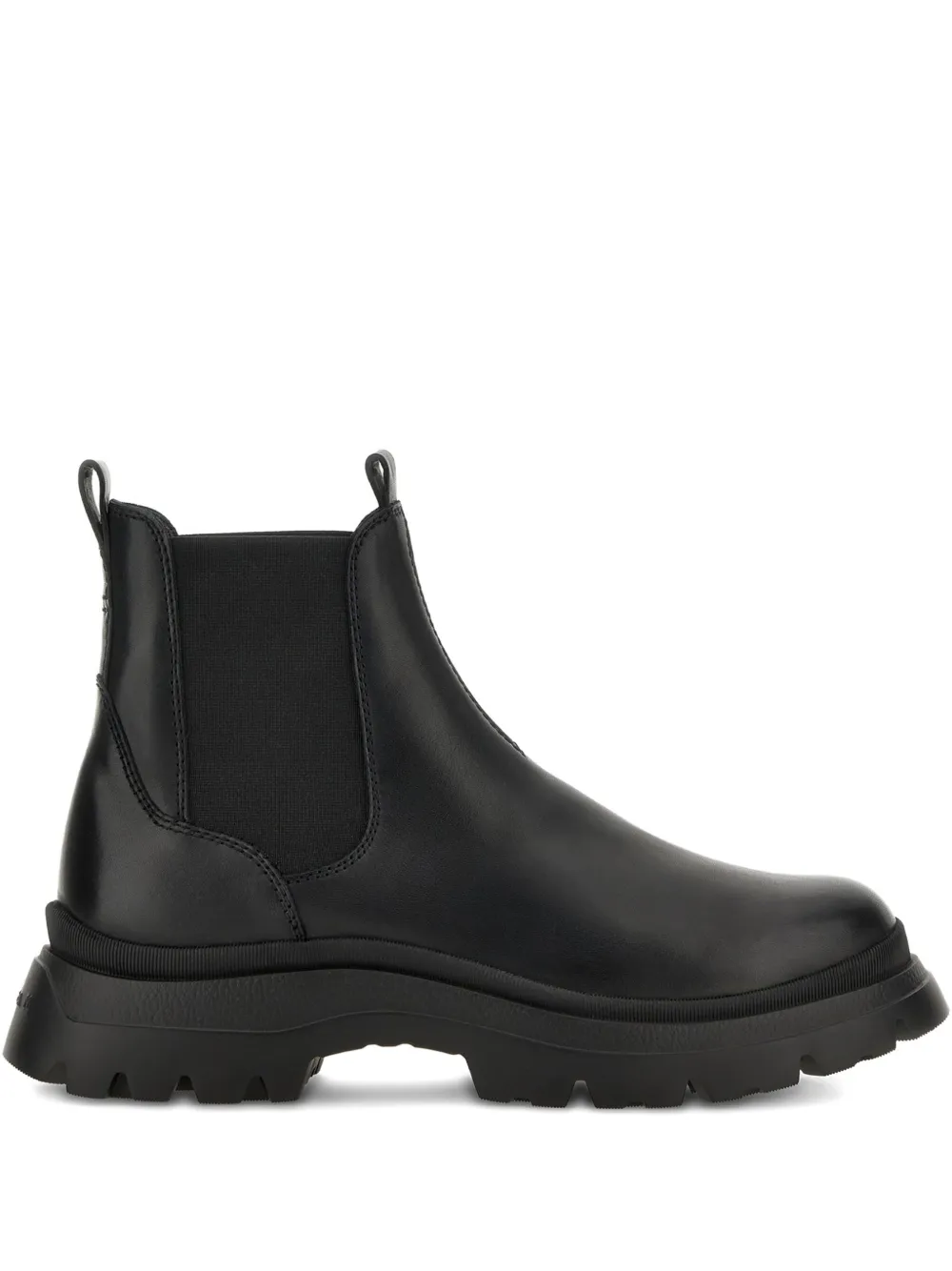 

Кожаные ботинки Hogan, черный