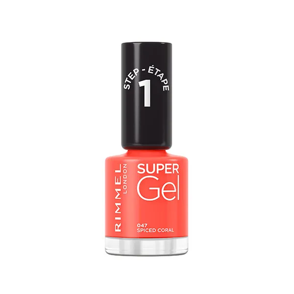 

Лак для ногтей Super Gel Rimmel London, цвет spiced coral