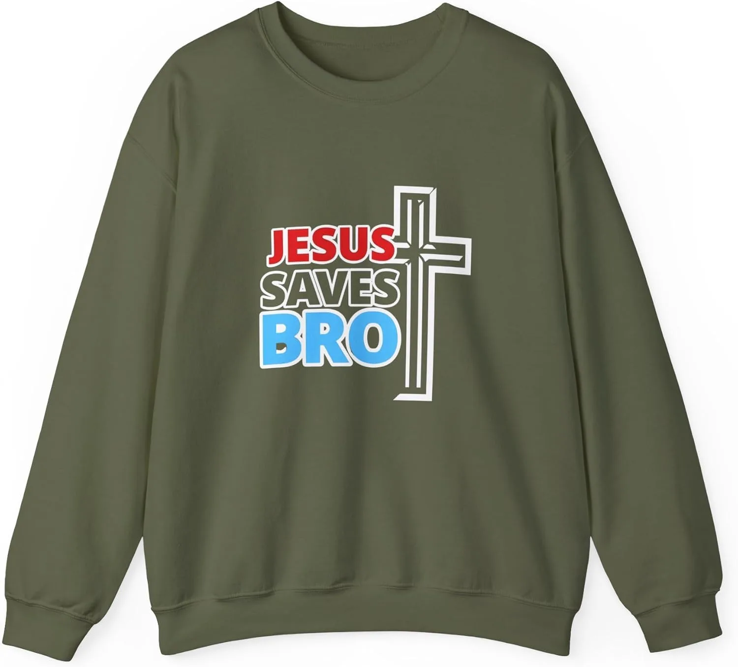 Футболка с принтом Jesus Saves Bro