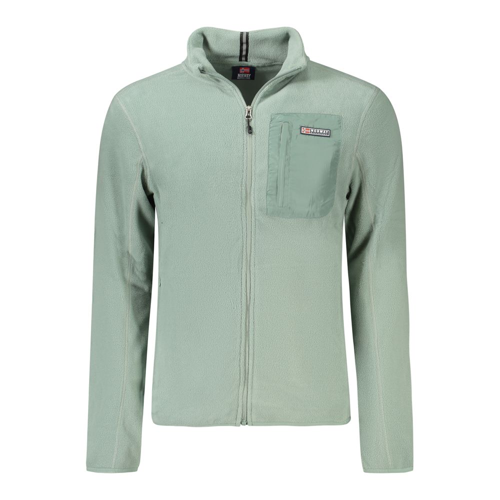 

Зеленый мужской свитер из полиэстера Geographical Norway