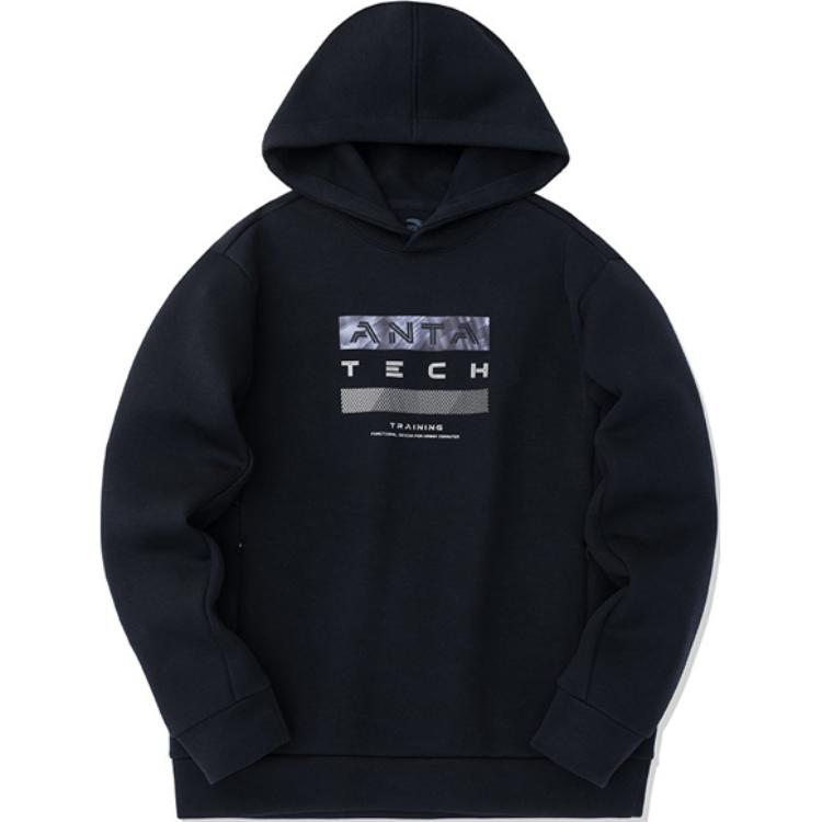 

ANTA Тренировочный свитшот Variety Collection мужской базовый black