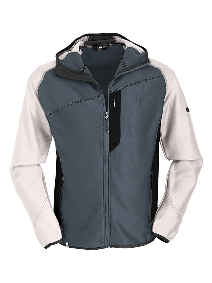 

Флисовая куртка Maul Sport, цвет anthrazit/weiß