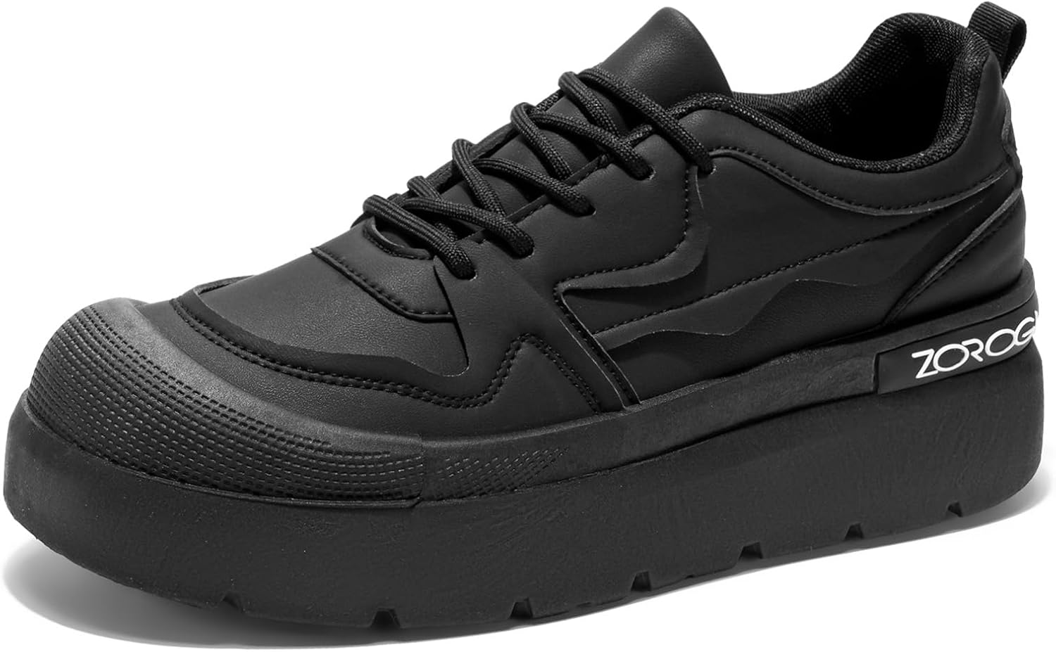 

Мужские повседневные мягкие и комфортные кроссовки, противоскользящие, износостойкие модные обувь для ходьбы и бега Generic, черный