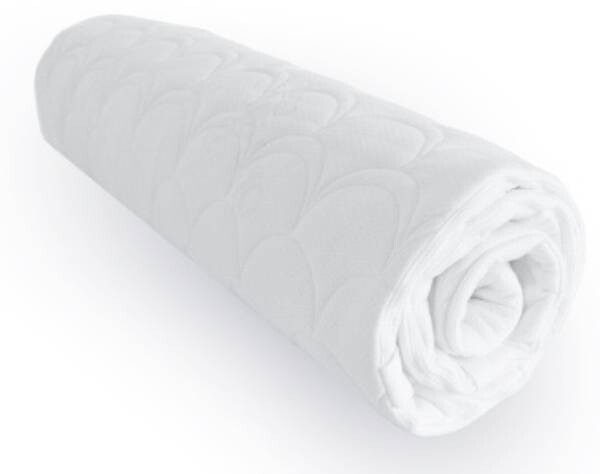 

Наматрасник из органического хлопка AM Qualitätsmatratzen, 90x16x200 см, белый