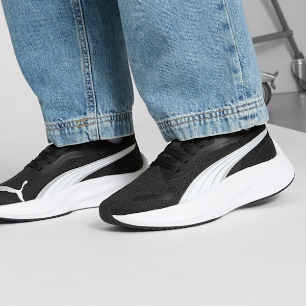 Кроссовки для больших детей Pounce Lite Puma, черный — фото 2