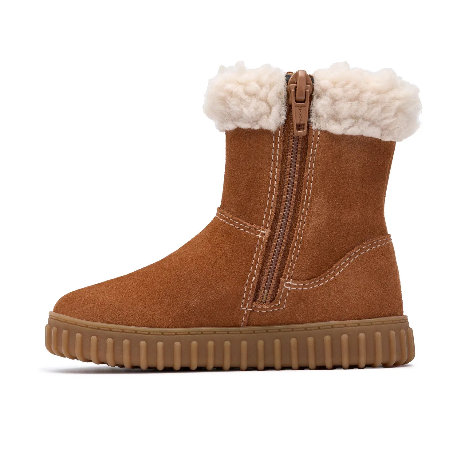 Ботинки Clarks Cove Warm Toddler, с медвежонком, коричневый — фото 2