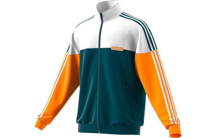 Куртка Firebird Мужская Желто-Зеленая Adidas Originals — фото 2