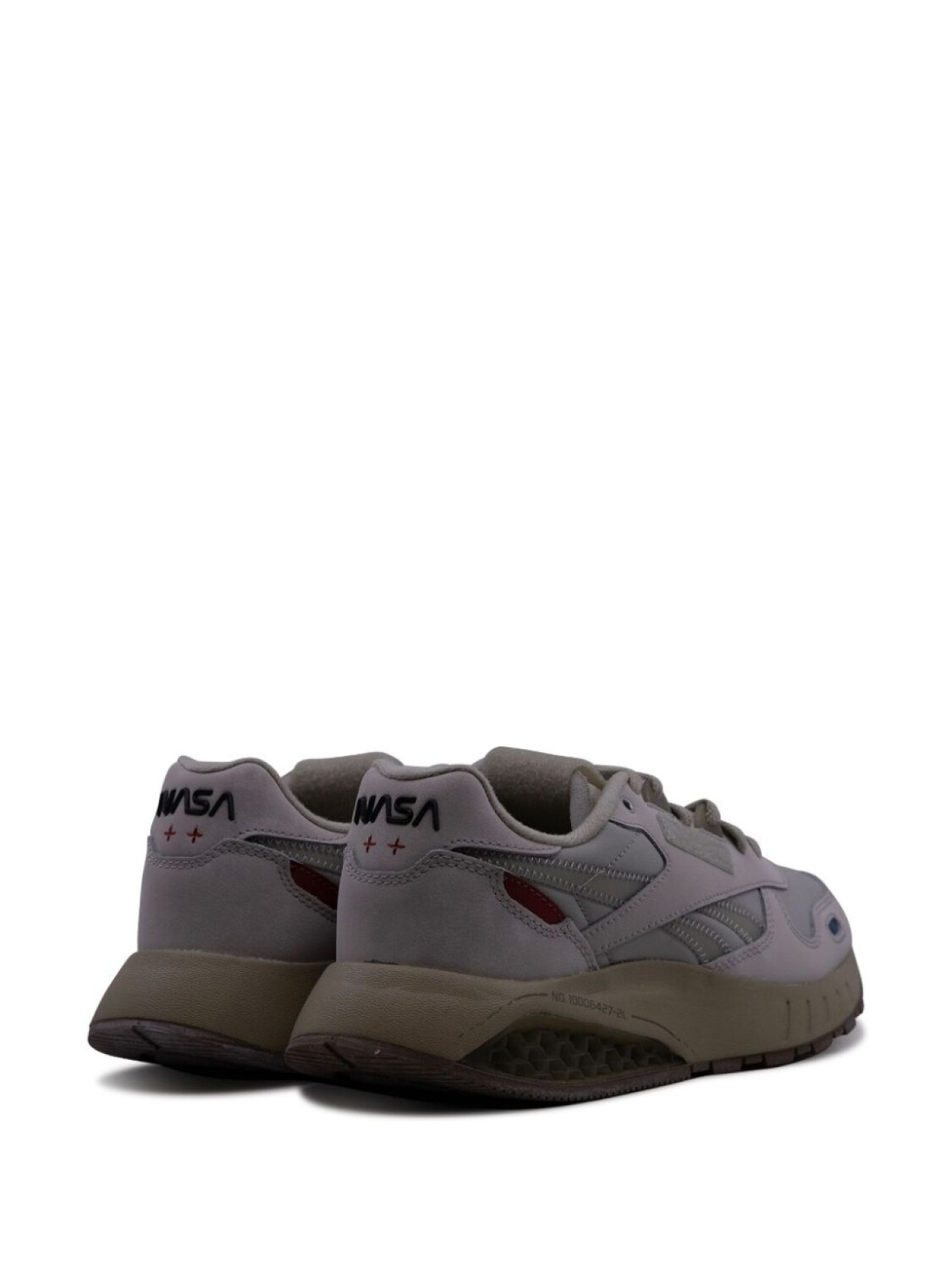 Кроссовки Reebok x NASA Classic Leather, серый — фото 3