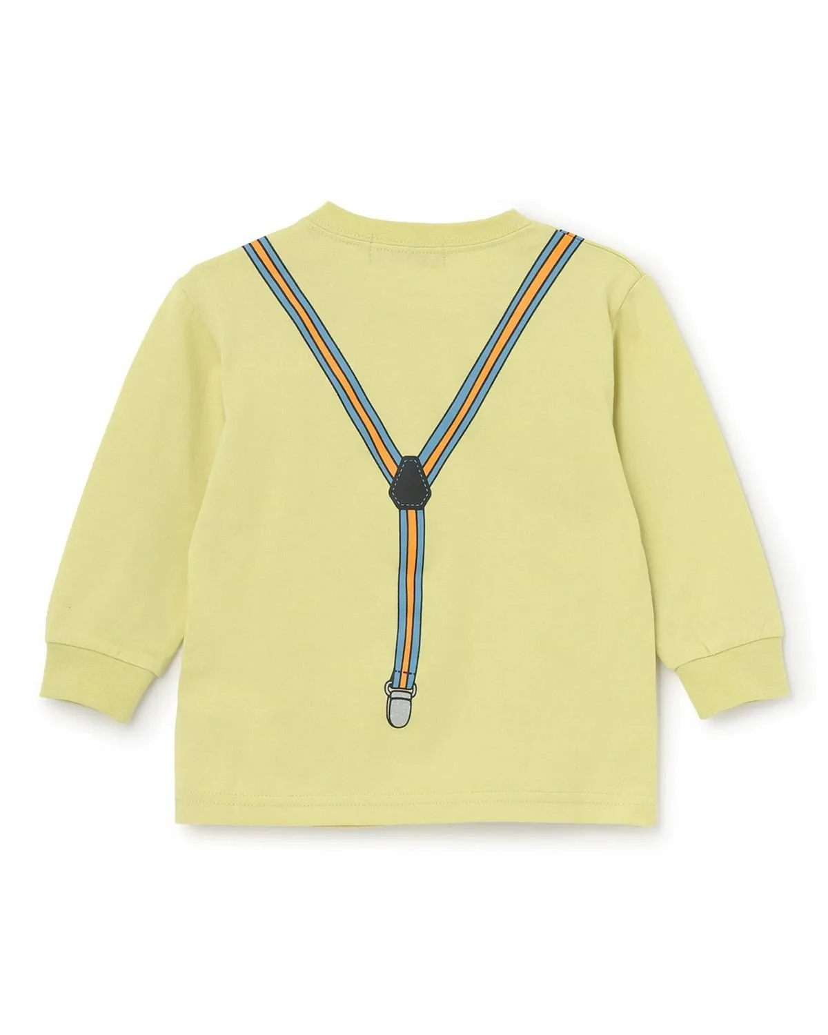 Футболка с длинными рукавами Suspender Tromp Kladskap, Light Green — фото 3