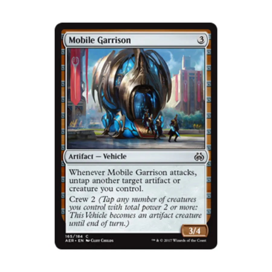 

CCG Мобильный гарнизон (U), MTG - Aether Revolt