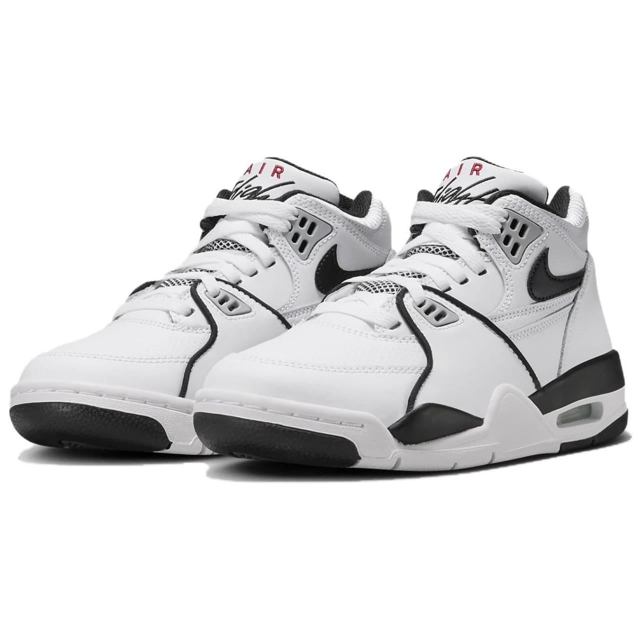 Nike Air Flight 89 GS Белый Черный — фото 3