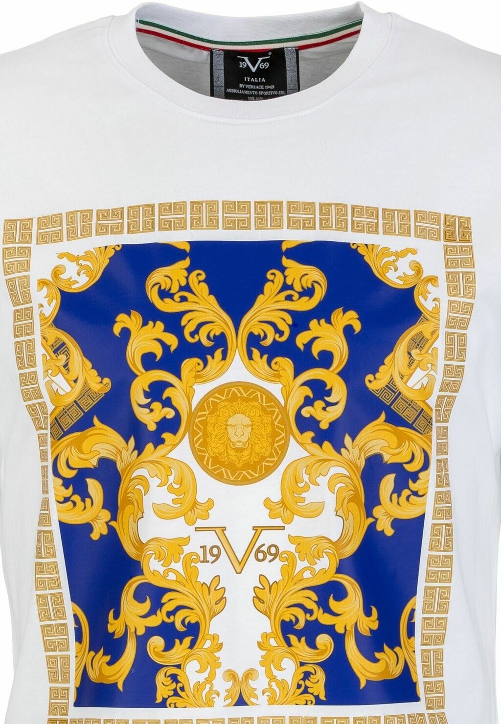

Футболка с принтом RAFAEL GOLDEN 19V69 Italia, белый