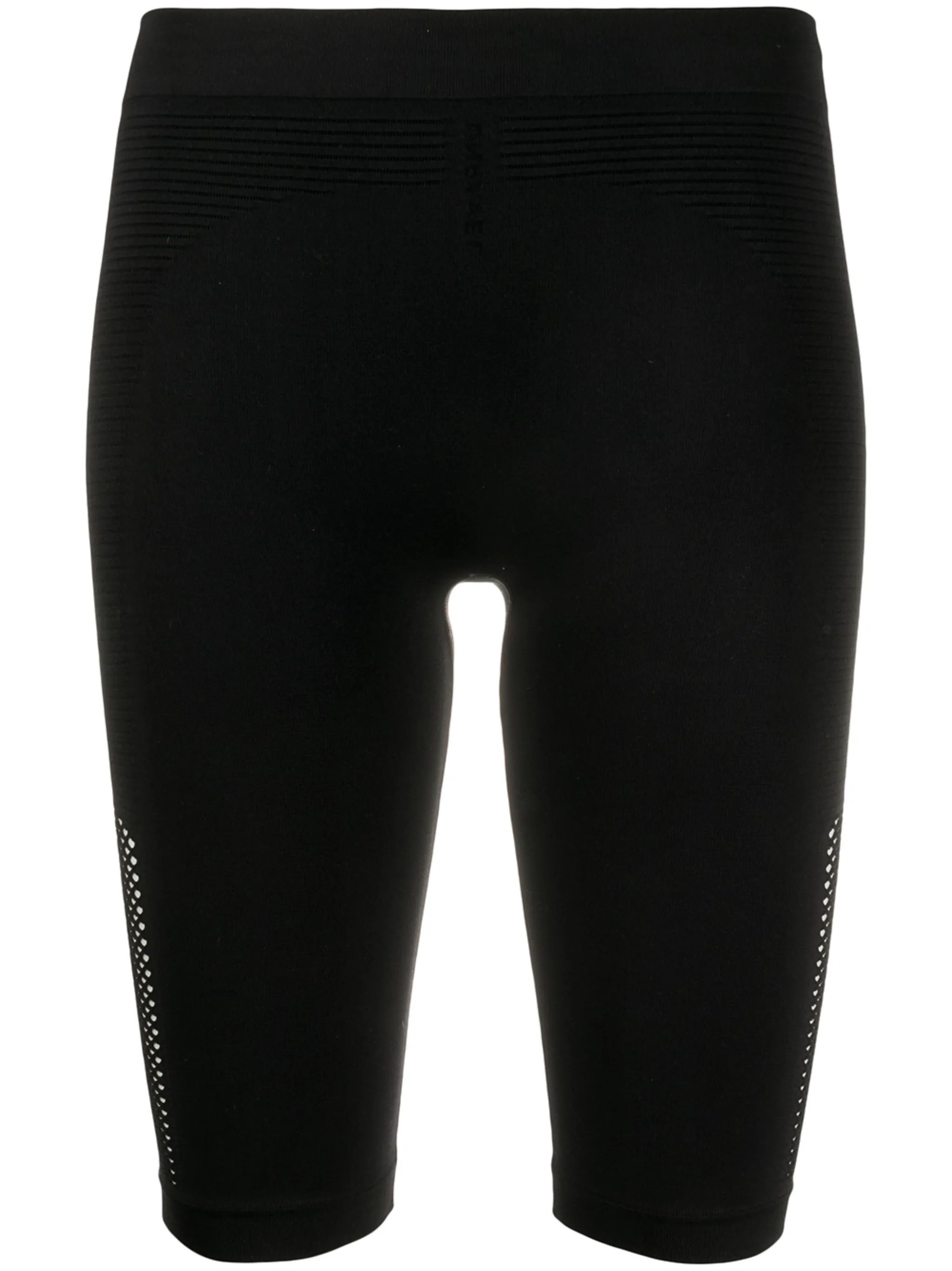 

Бесшовные облегающие шорты Unravel Project, черный