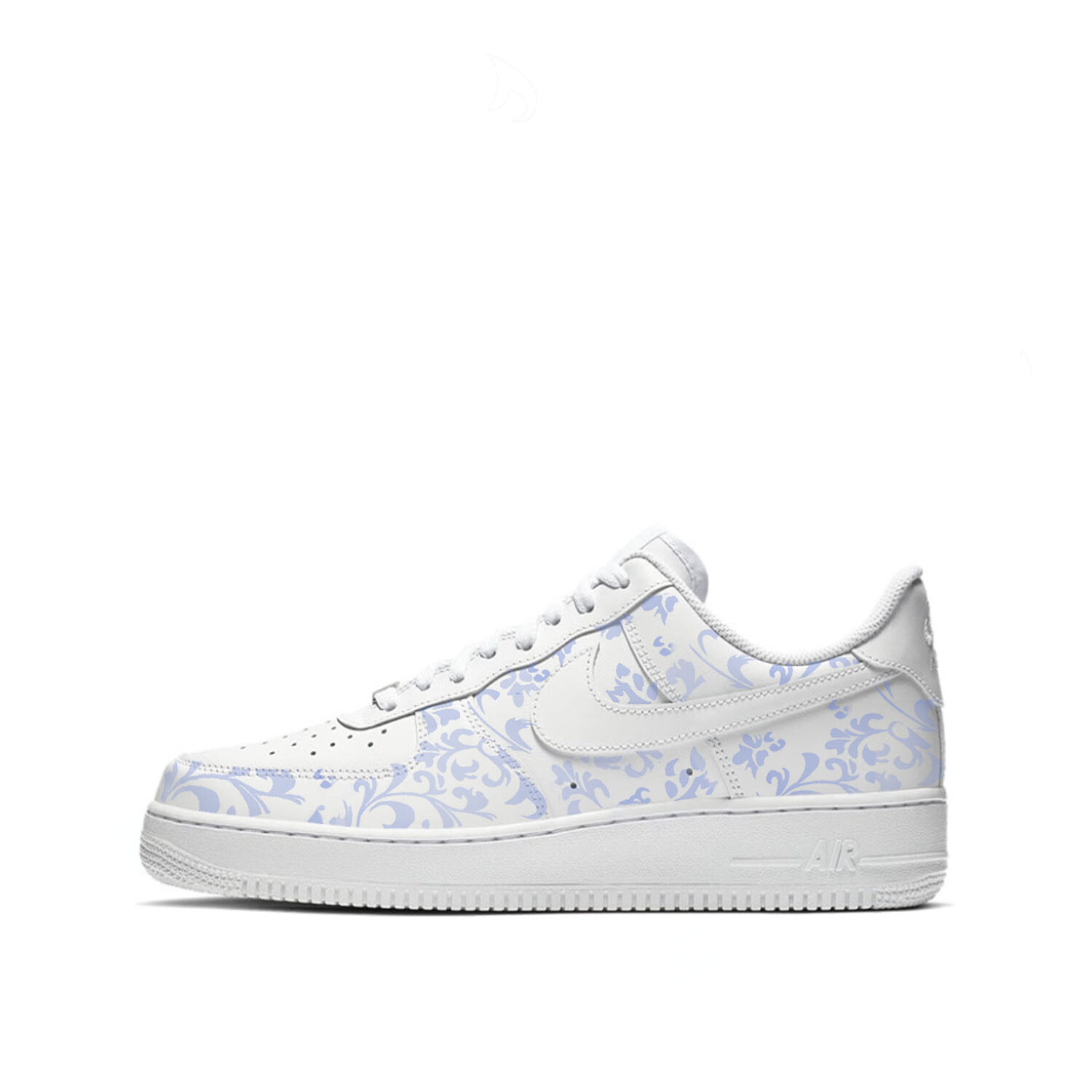

Кроссовки для скейтбординга Air Force 1 женские, низкие, белый Nike