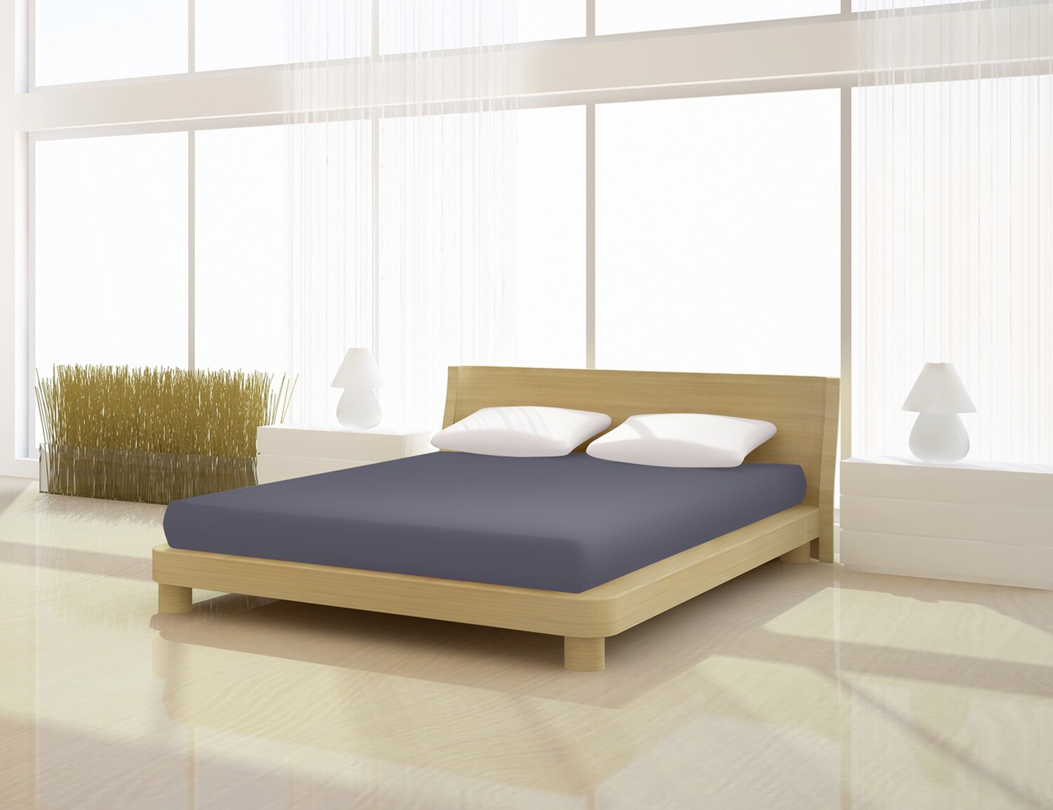 

Простыня Mr.Sandman Fein Jersey de luxe 90 100 x 200 см, антрацит