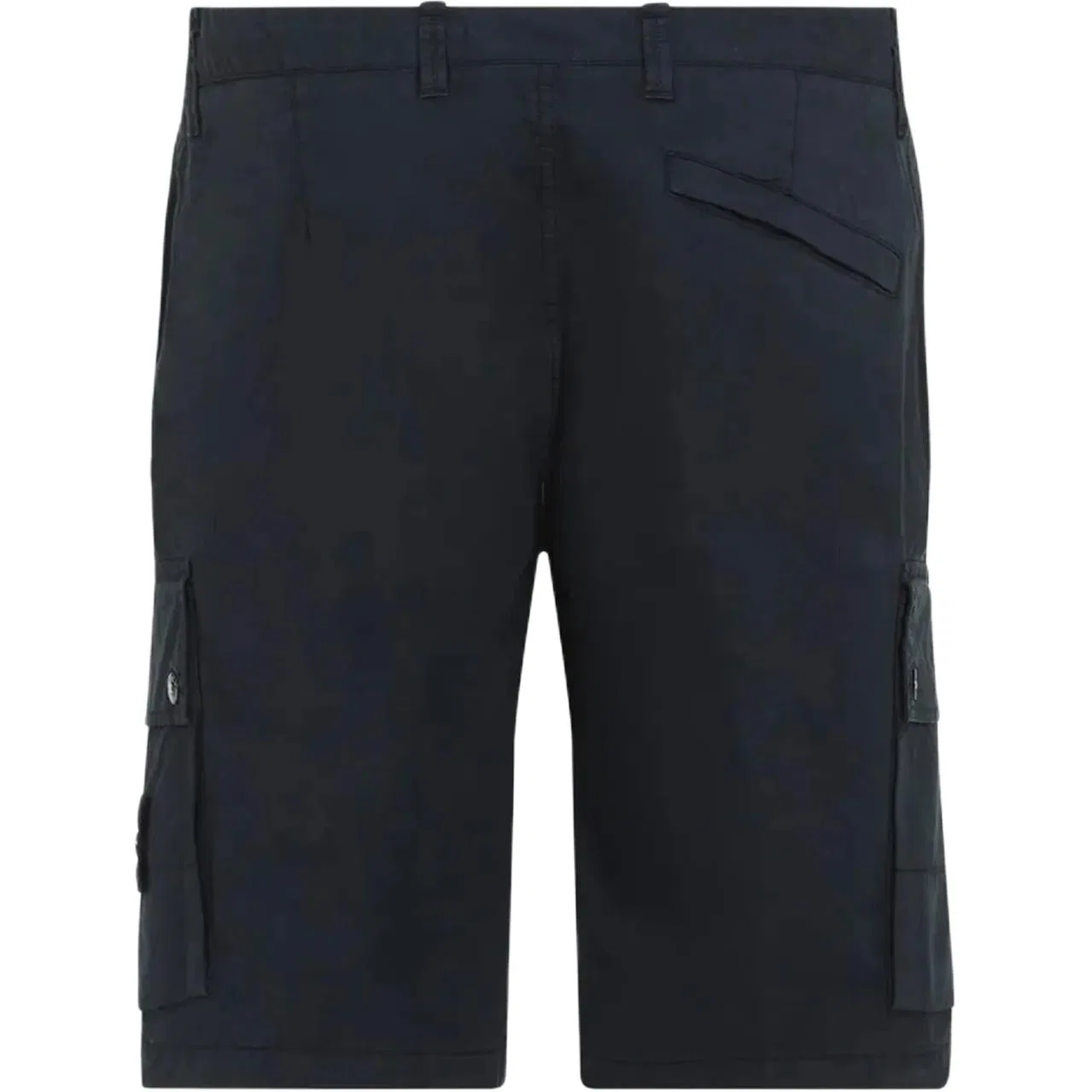 Шорты бермуды карго с zip-карманами Stone Island Marine Blue — фото 3