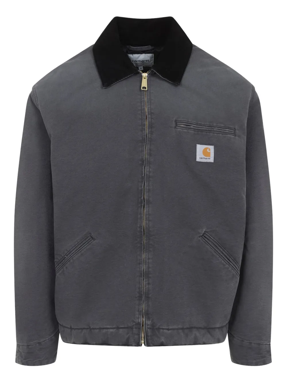 

Хлопковая куртка на молнии OG Detroit CARHARTT WIP, серый