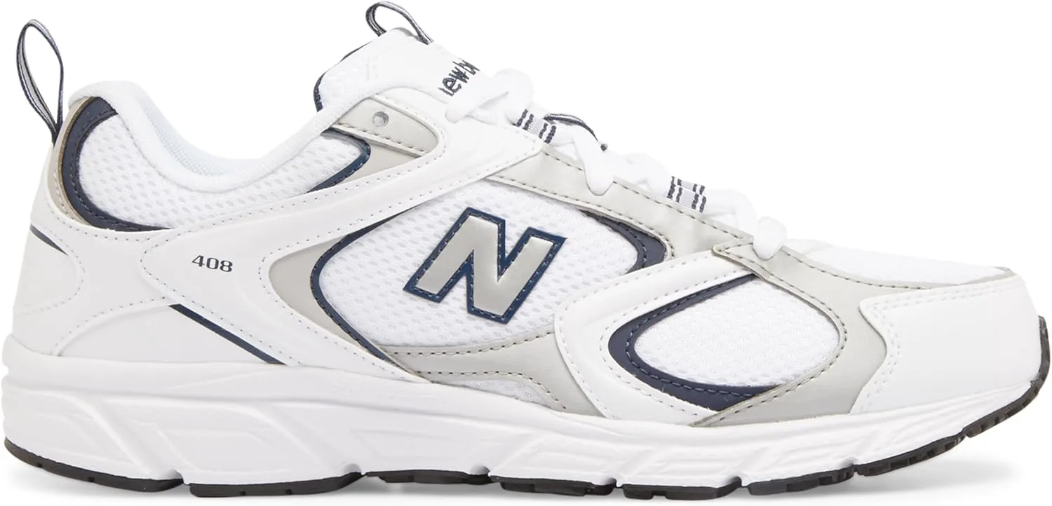 Мужские кроссовки New Balance 408 V1, белый/индиго — фото 3
