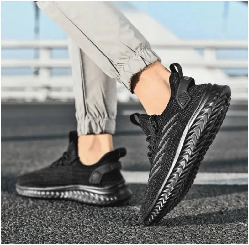Кроссовки повседневные мужские Slip-On, черный DHFIRUFSHLO — фото 2