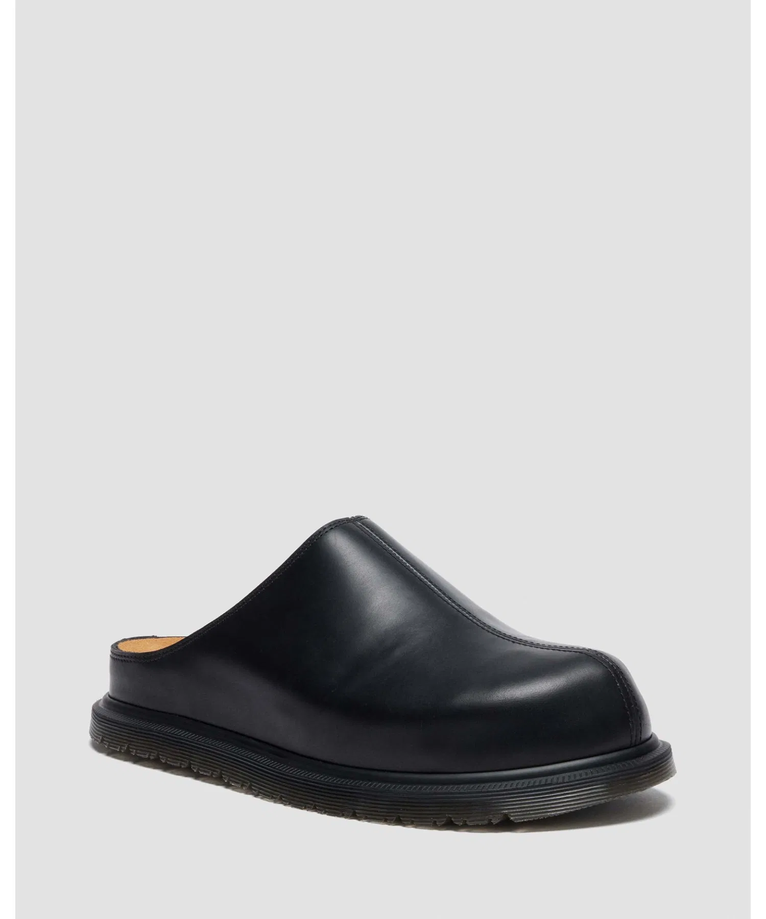 Унисекс мюли Dr. Martens SAN из кожи, чёрные