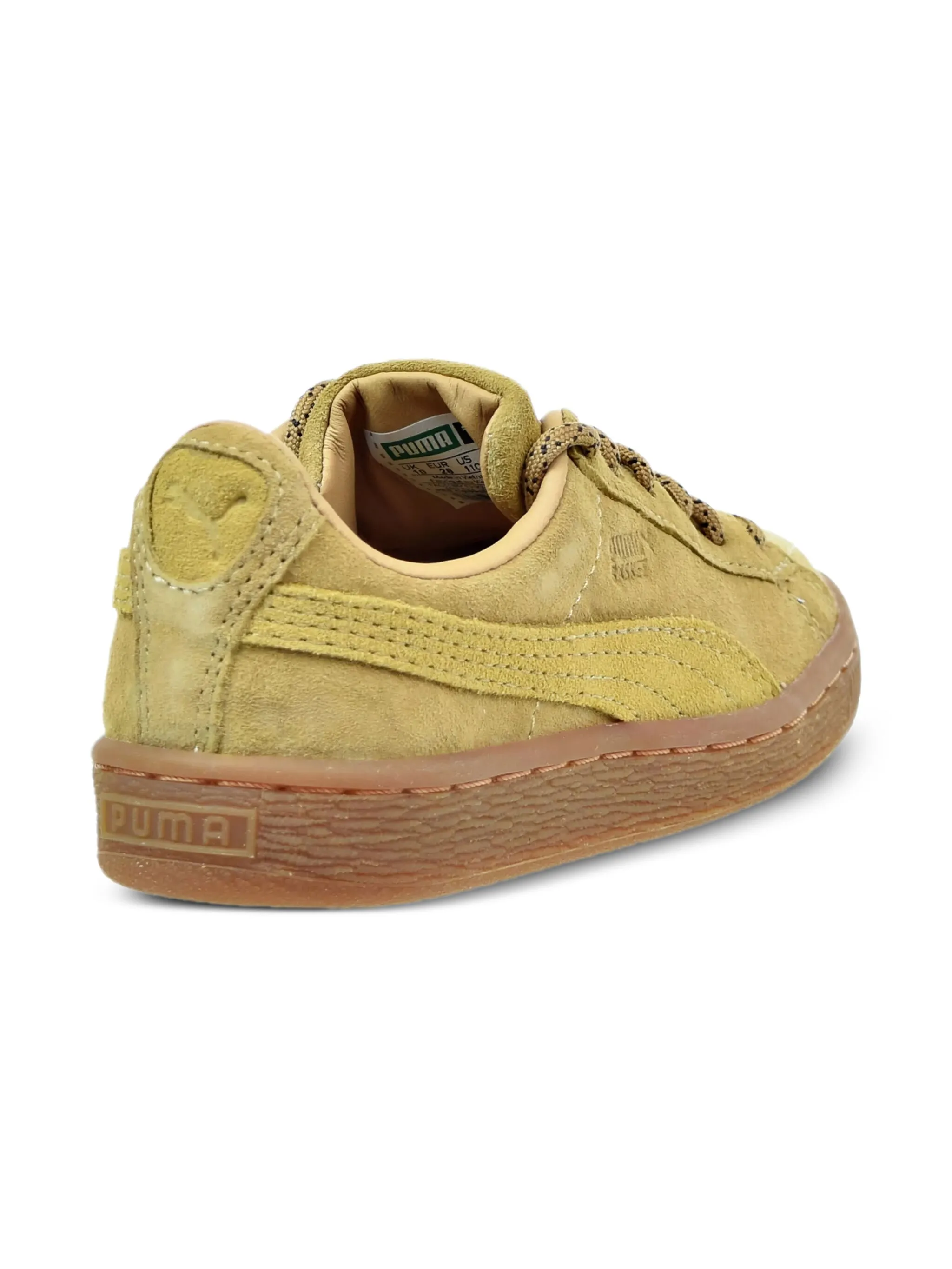 Кроссовки Basket Classic Winterized Taffy Puma Kids, бежевый — фото 3