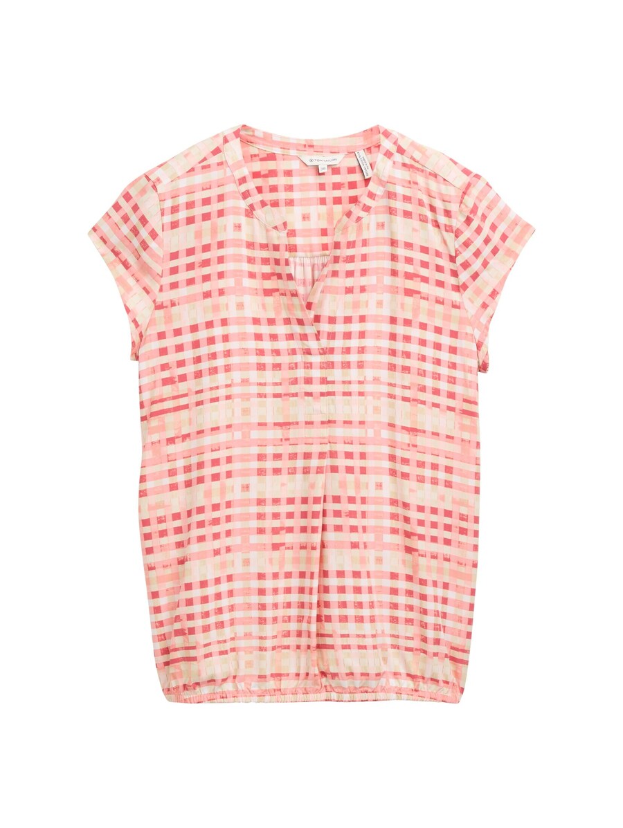 

Блузка TOM TAILOR, цвет Rose/White