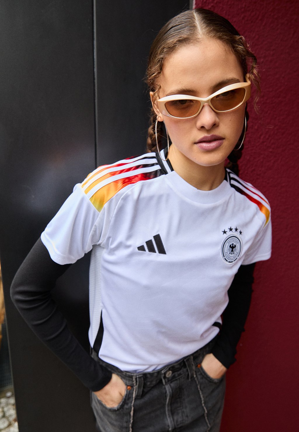 

Футболка DEUTSCHLAND DFB AWAY JERSEY adidas Performance, белый