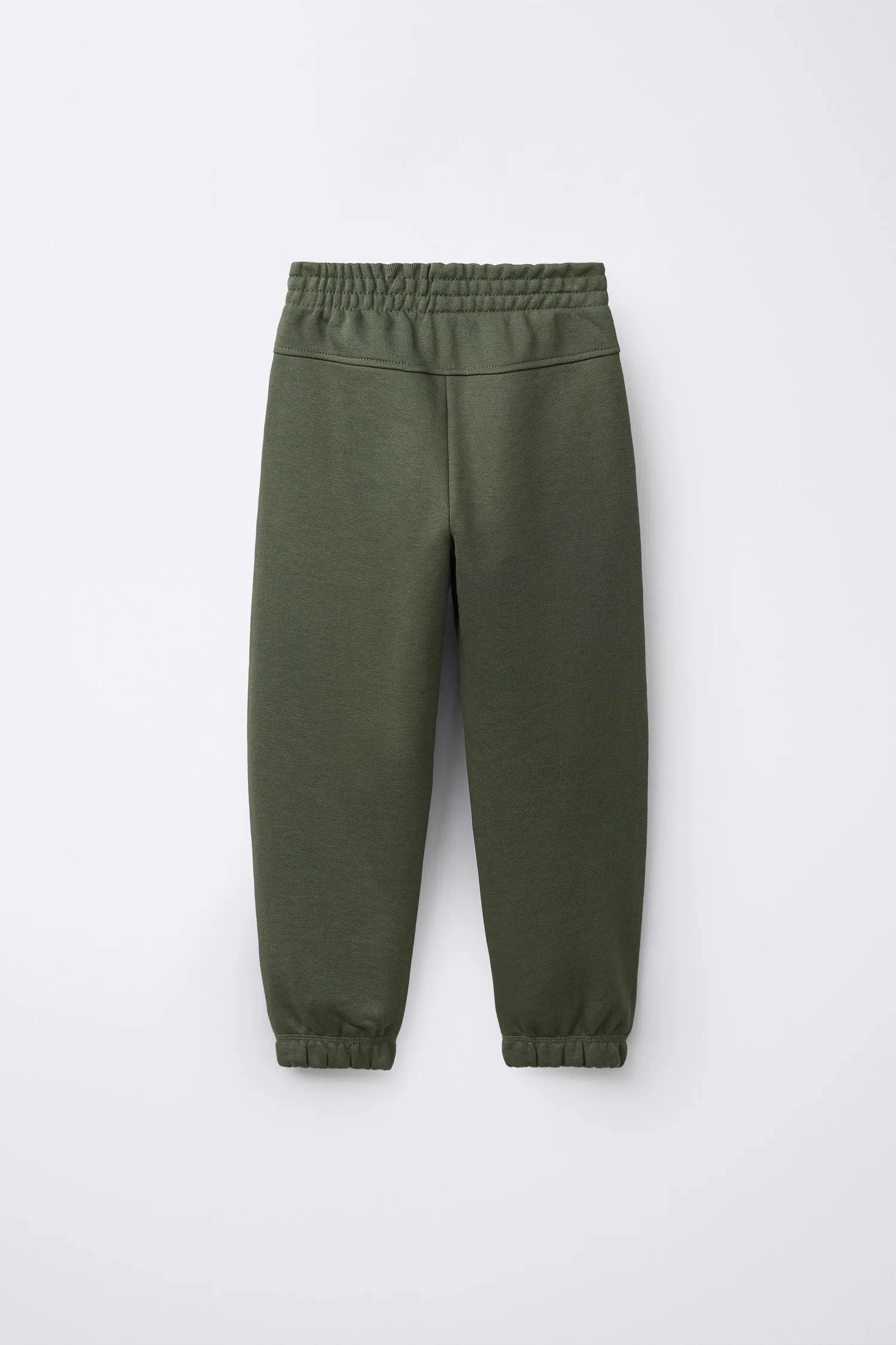 Спортивные штаны с текстовым принтом Zara, зеленый — фото 2