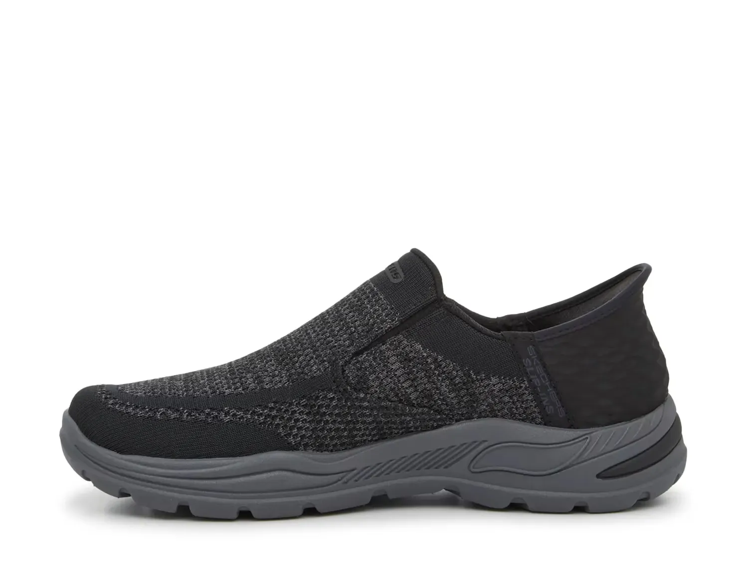 Слипоны Arch Fit Motley Atlee - мужские Skechers, Black — фото 3