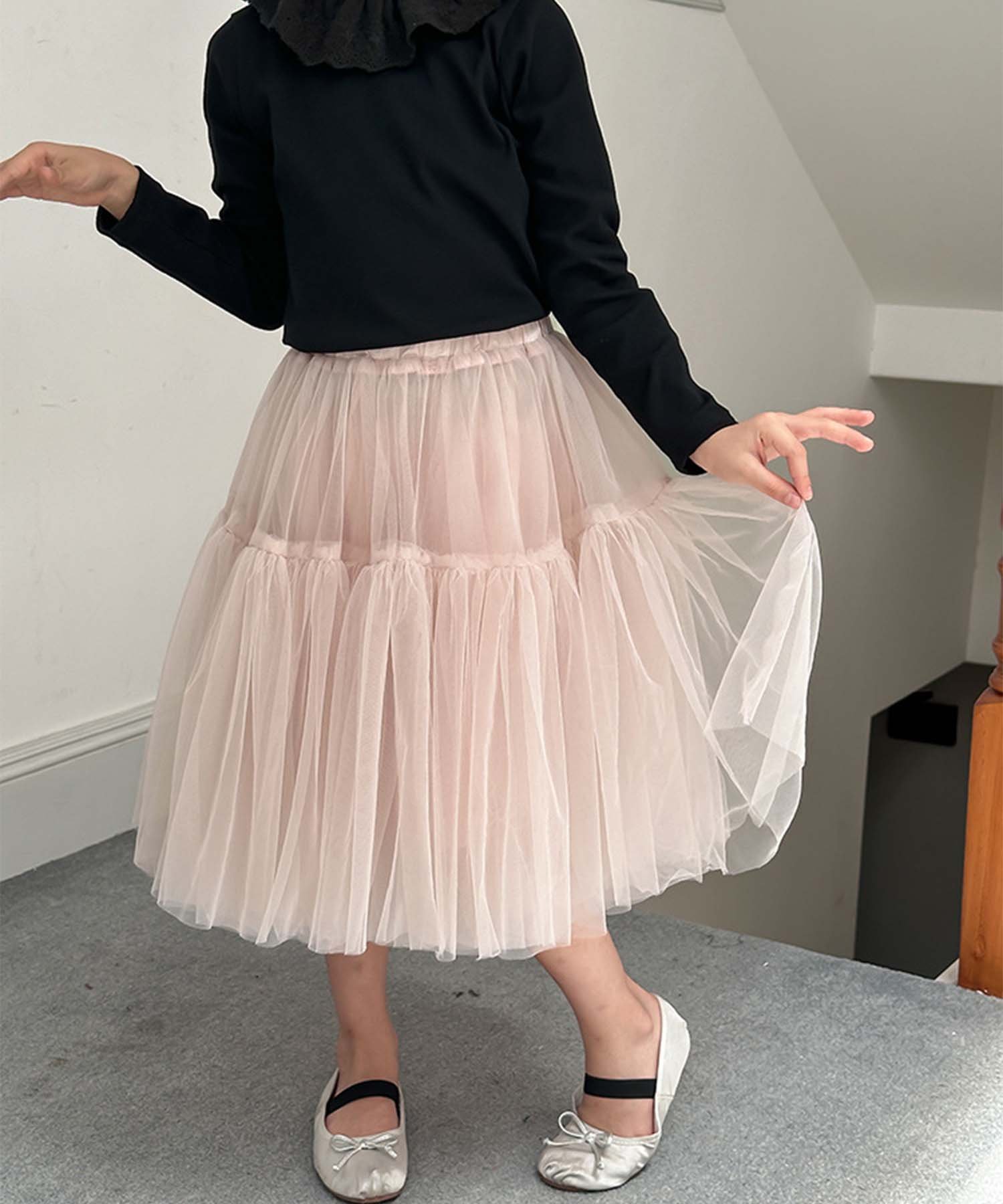 Юбка из тюля Aimoha Kids, pink
