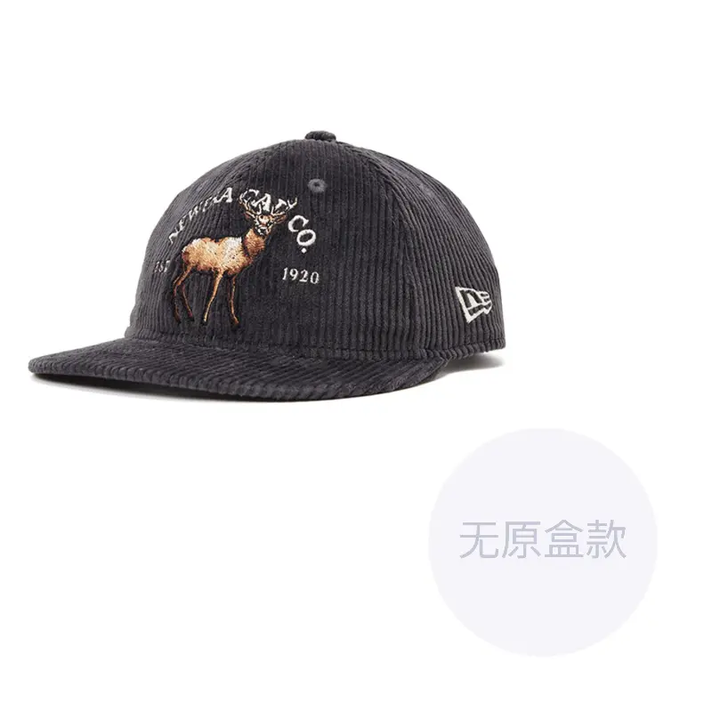 

New Era Хлопковая бейсболка унисекс, Black