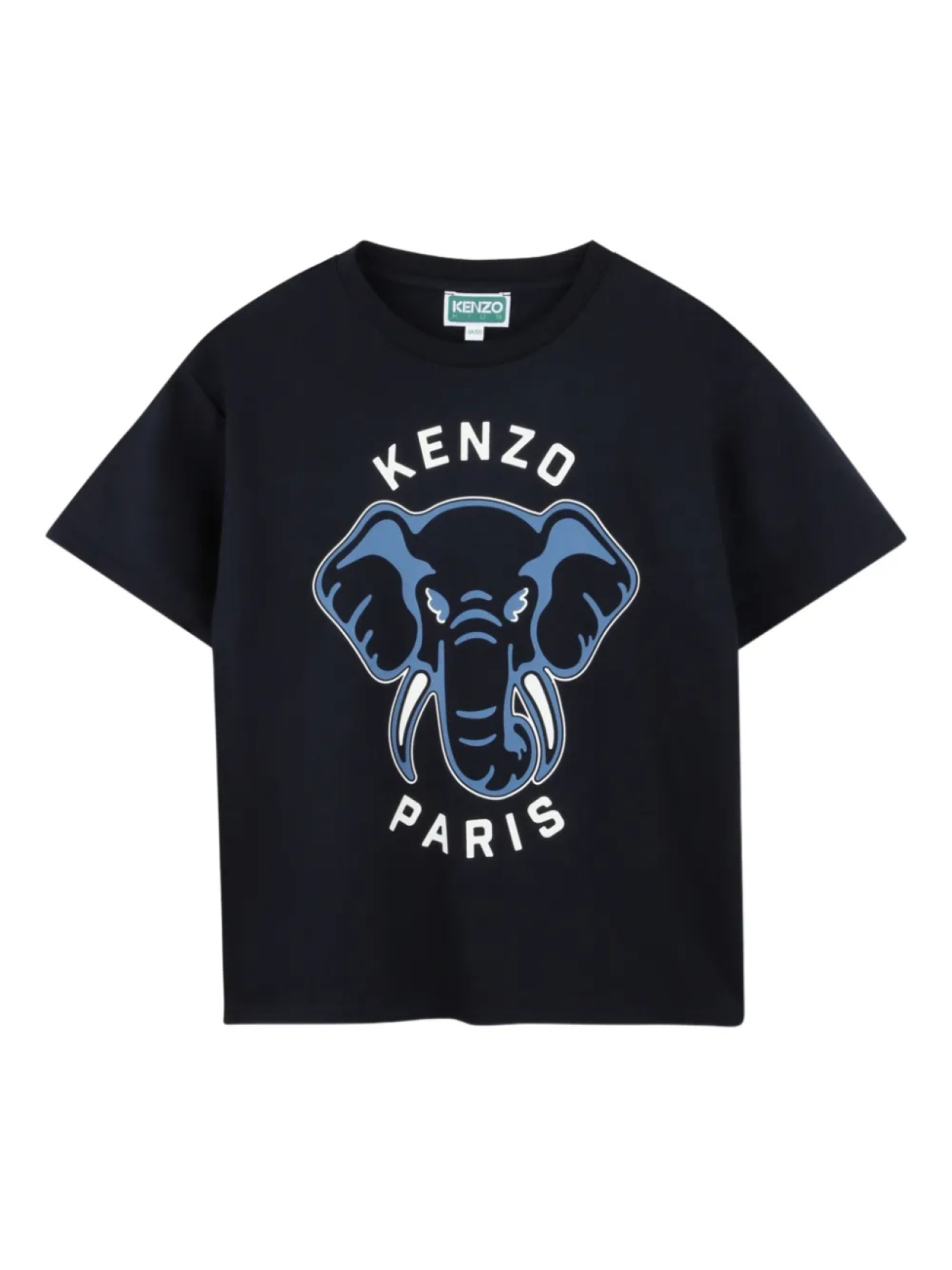 

Kenzo Kids футболка с графичным принтом, синий
