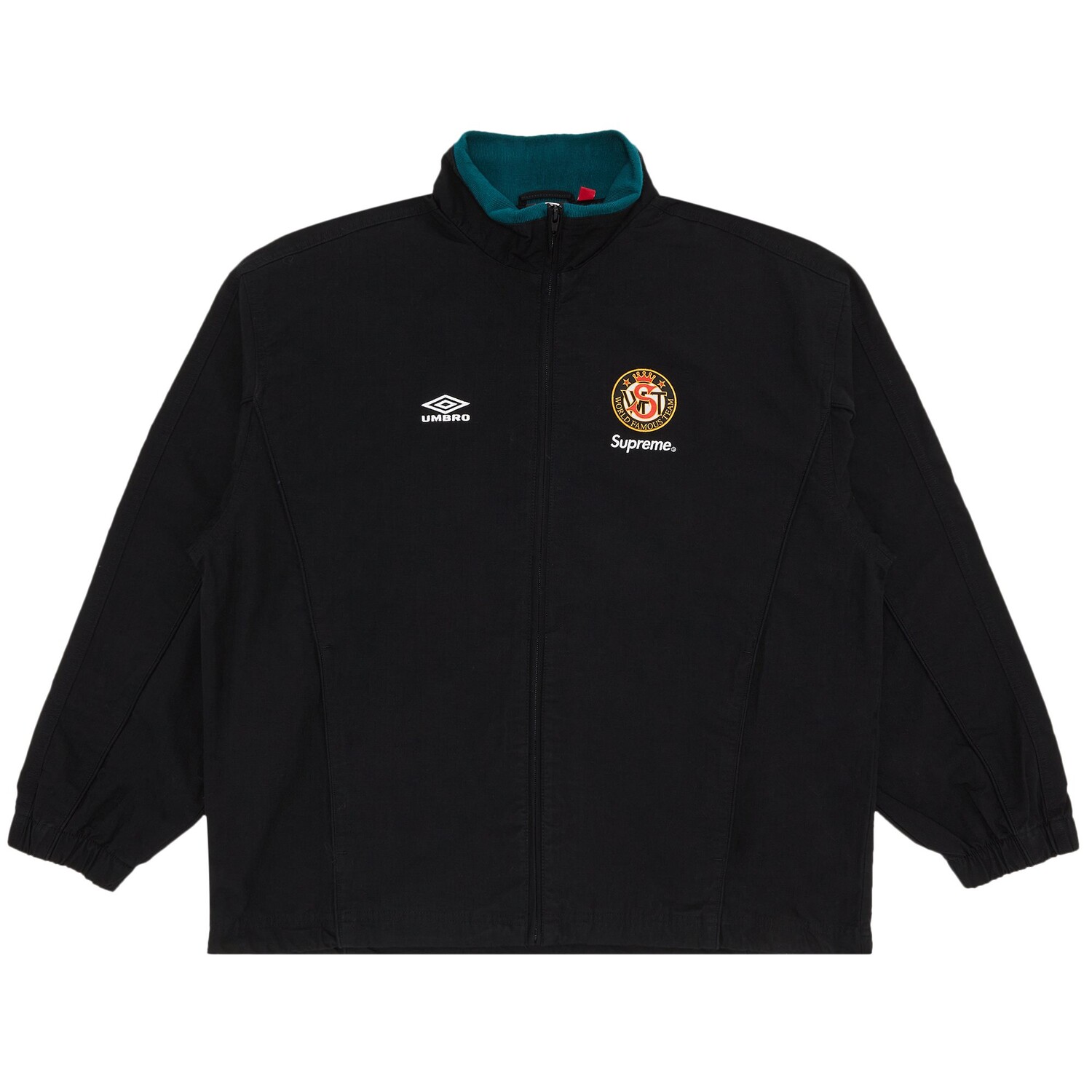 

Спортивная куртка Supreme x Umbro из хлопка Ripstop, цвет Черный