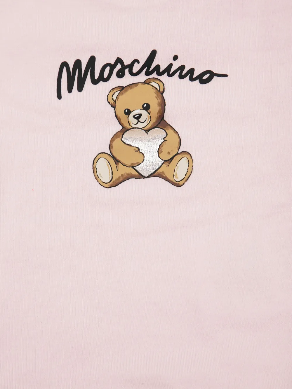 Толстовка с оборками Moschino Kids, розовый — фото 3