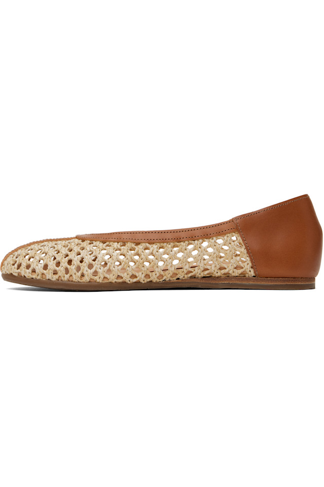 Балетки Aeropi Ancient Greek Sandals, цвет natural — фото 3