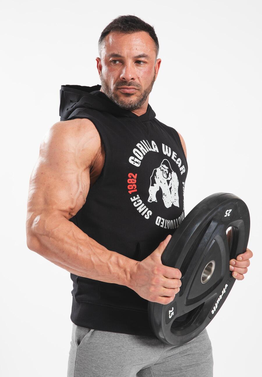 

GORILLA WEAR Толстовка без рукавов Marshall - черная