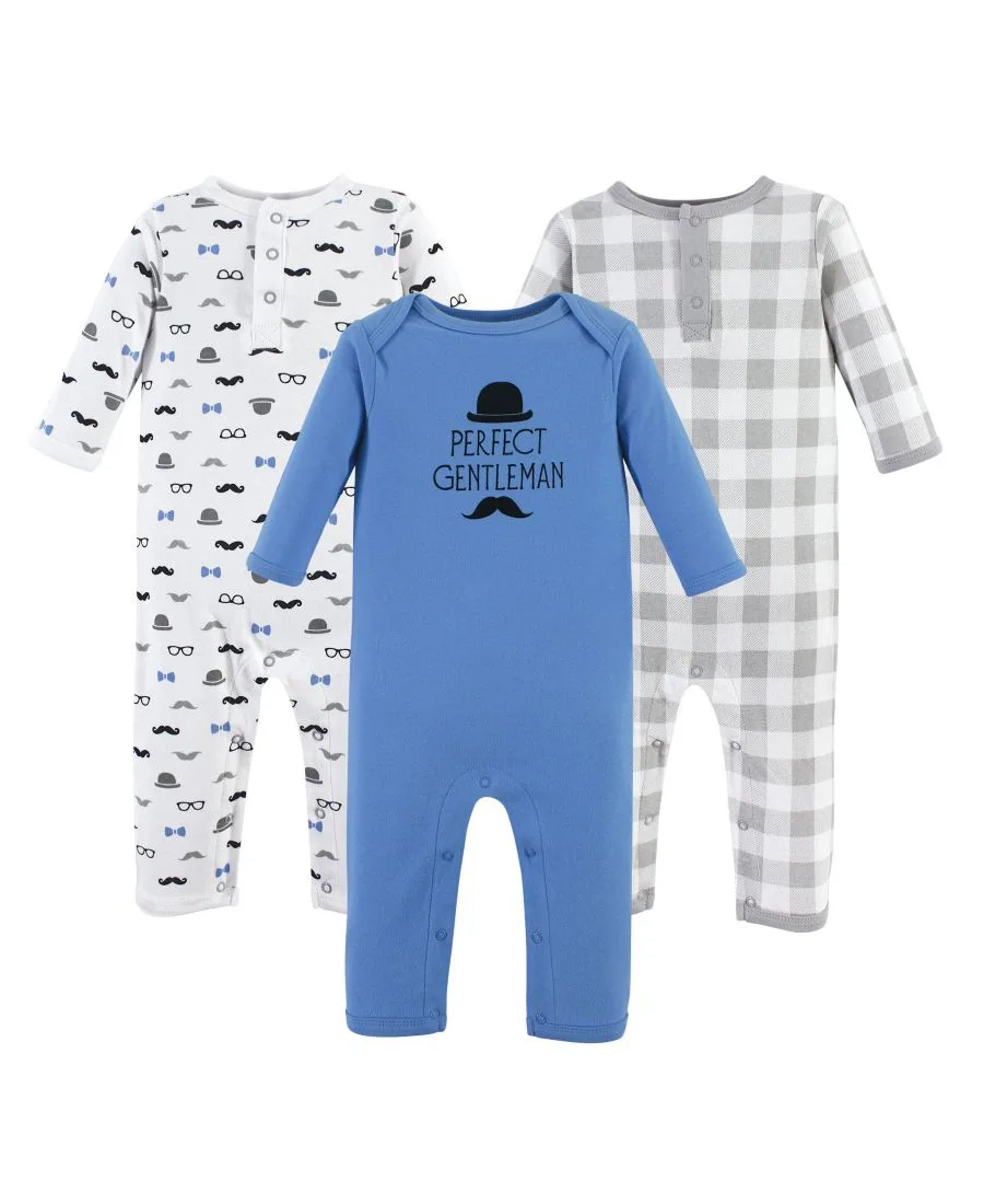 3 комбинезона в упаковке Hudson Baby, Perfect Gentleman