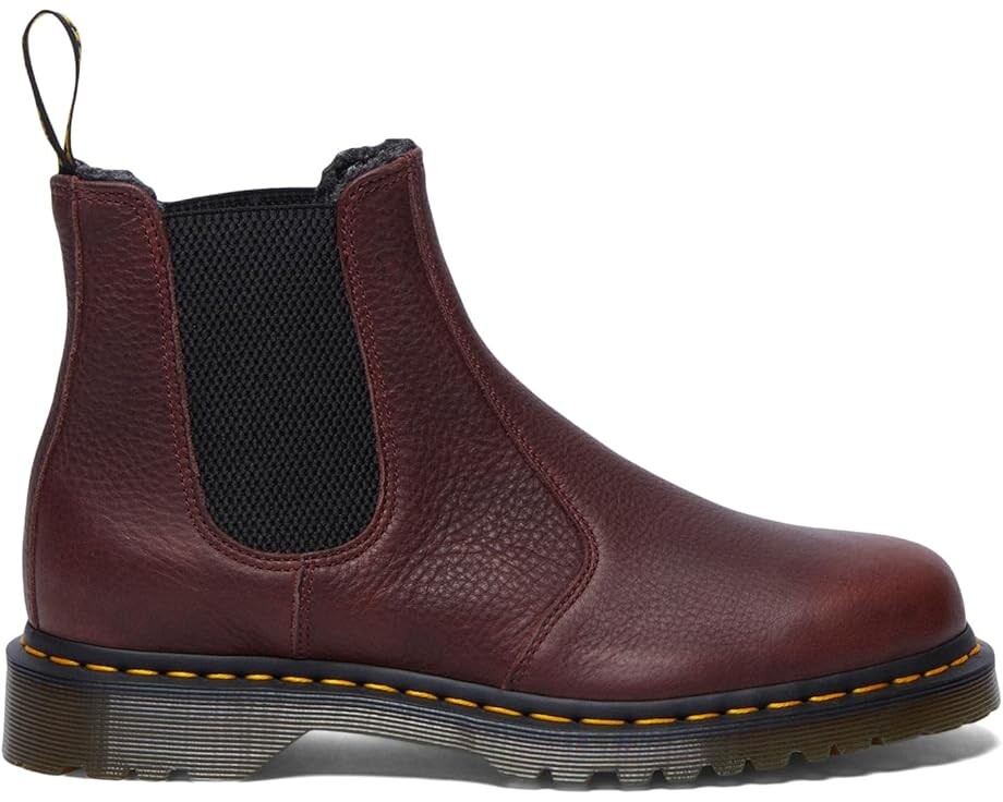 Ботинки Dr. Martens 2976 Warmwair Grizzly, красный — фото 4