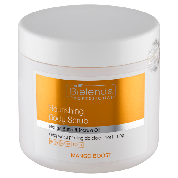 

Питательный скраб для тела, рук и ног, 550 г Bielenda Professional Mango boost