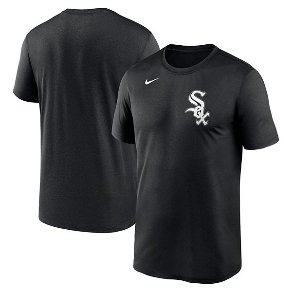 

Мужская черная футболка chicago white sox fuse legend Nike