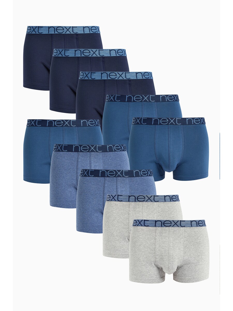 

Боксерские шорты Next, цвет Navy/Dark blue/mottled blue/mottled grey