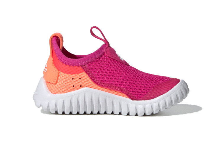 Кроссовки adidas Rapida Toddler Shoes TD Low-top Pink/Orange/White — фото 2