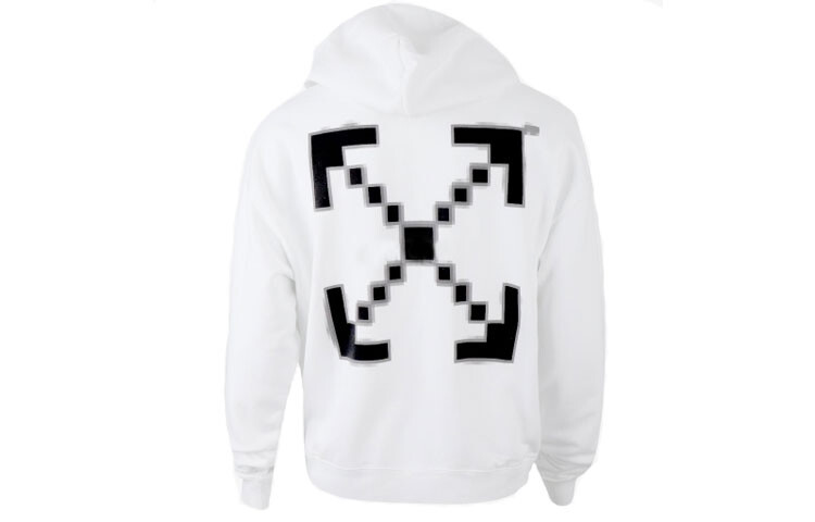 FW19 Толстовка мужская белая Off-White, белый — фото 2